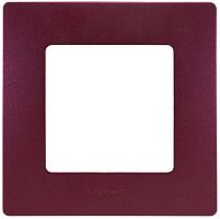 Рамка универсальная Legrand Etika 1-м. сливовая  картинка